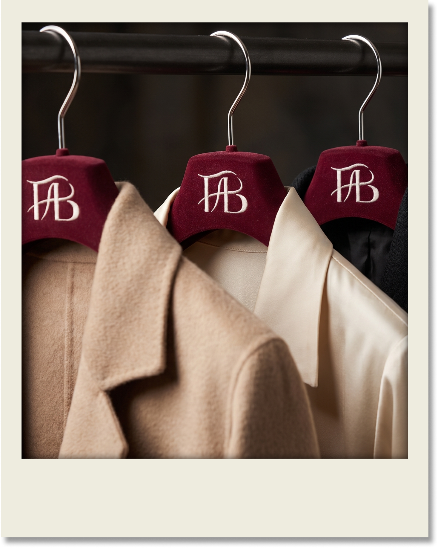 Logo Fabiola Barrueta en etiqueta textil